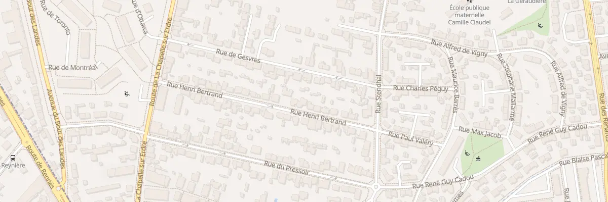 Plan du 31 Rue Henri Bertrand à Nantes