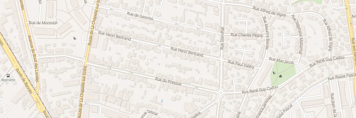 Plan du 30 Rue Henri Bertrand à Nantes