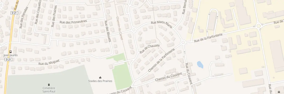 Plan du 23 Rue de Chausey à Granville