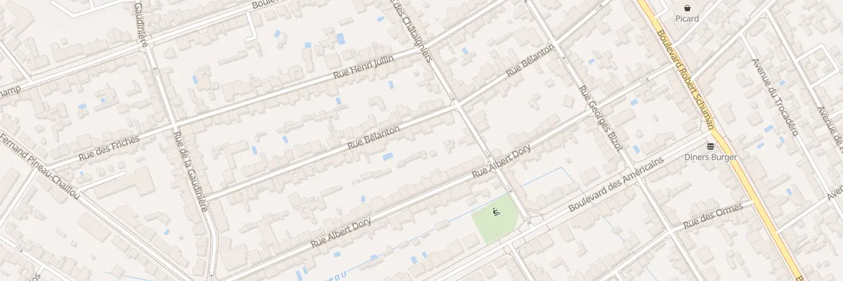 Plan du 35 Rue de Bélanton à Nantes