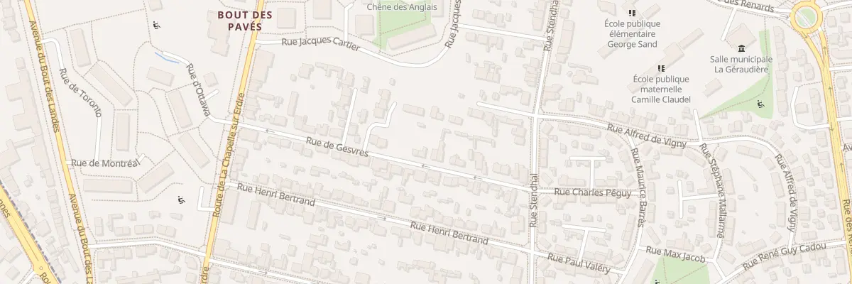 Plan du 31 Rue de Gesvres à Nantes