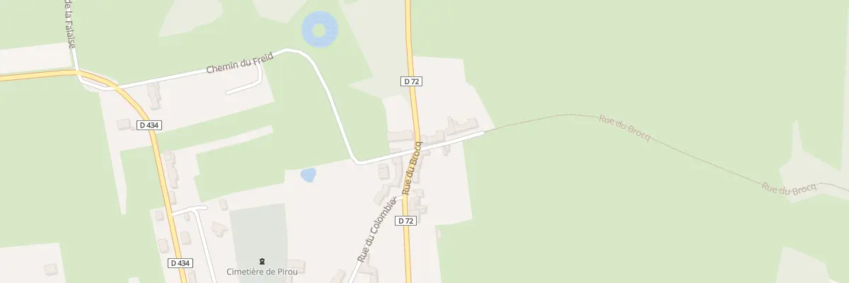 Plan du 7 Rue du Brocq à Pirou