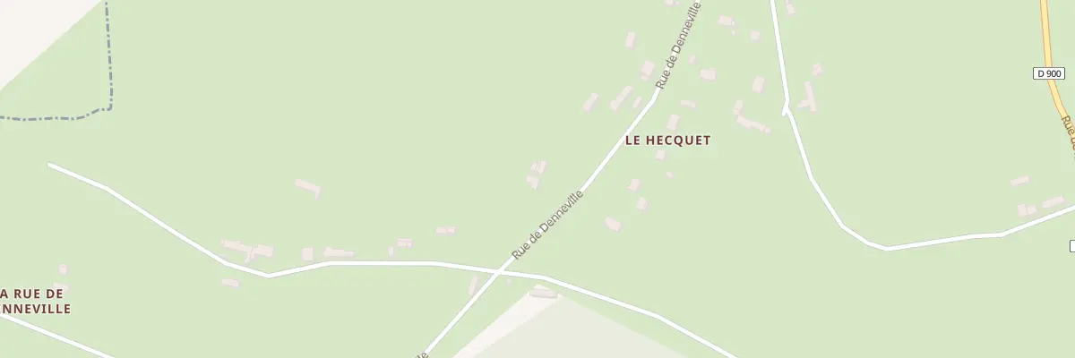 Plan du 22 Rue de Denneville à Golleville