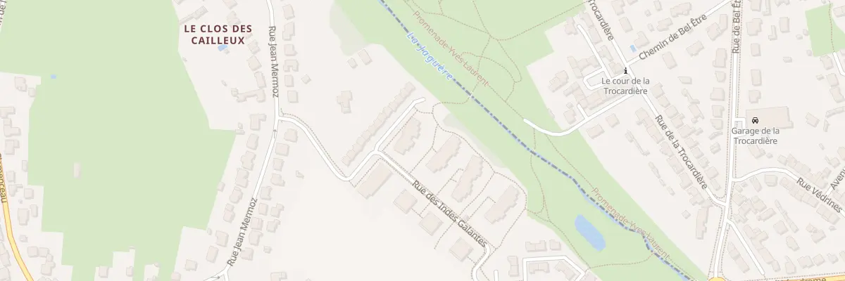 Plan du 2 All de la Jaguère à Bouguenais
