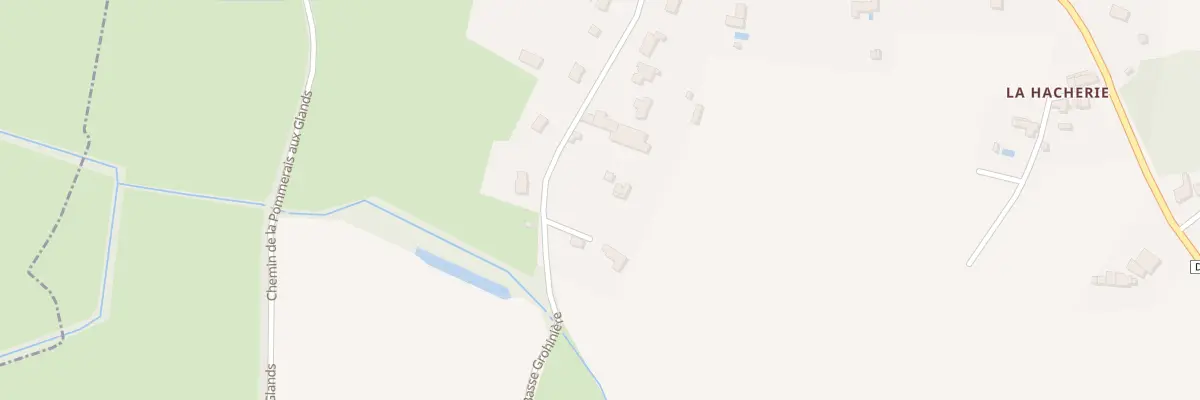 Plan du 351 La Grohiniere à Casson