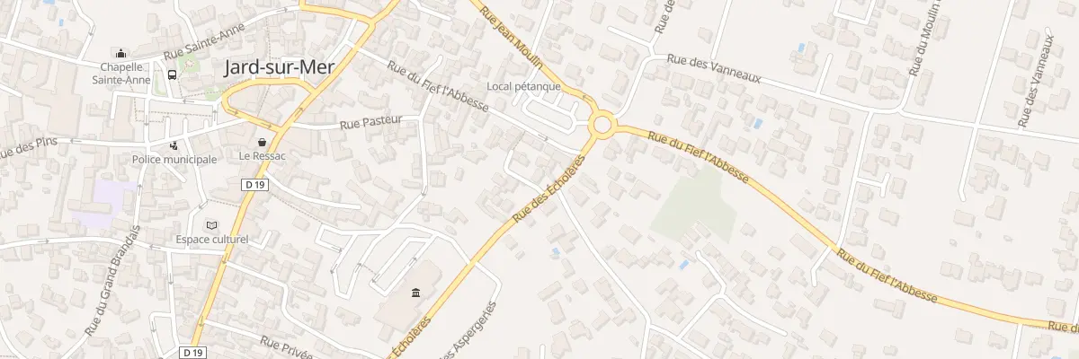 Plan du 35 Rue des echolères à Jard-sur-Mer