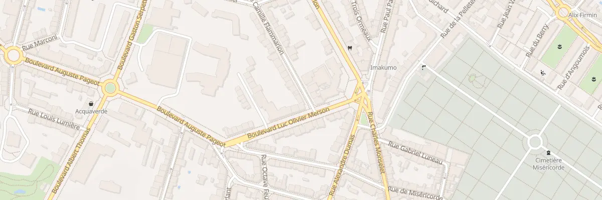 Plan du 3 Rue Camille Flammarion à Nantes