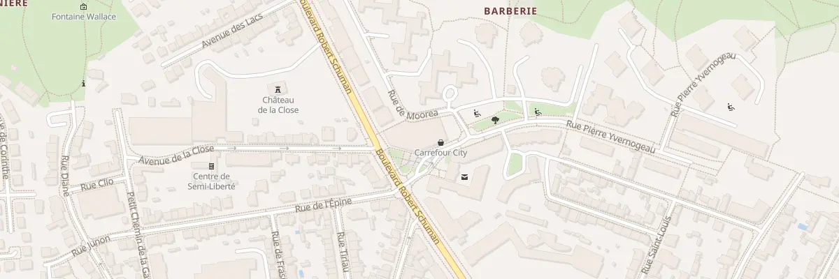 Plan du 13 Rue de Moorea à Nantes