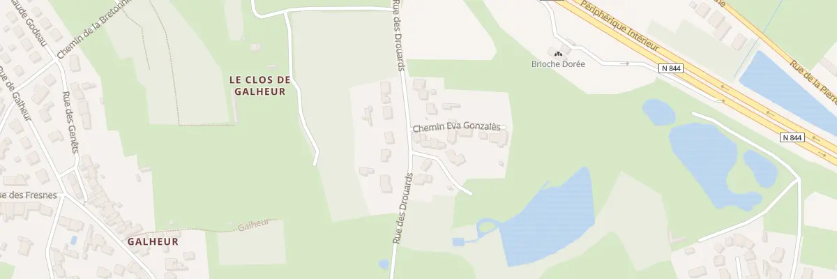 Plan du 32B Rue des Drouards à Bouguenais