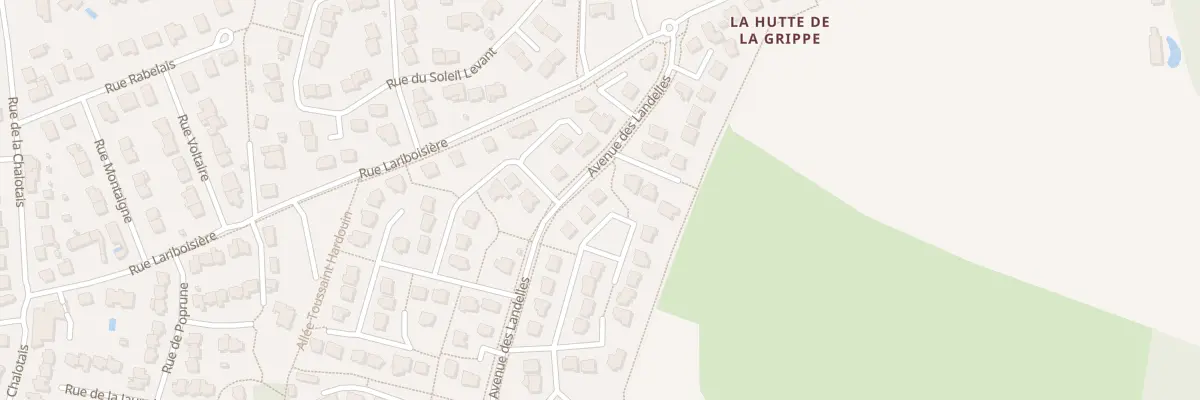 Plan du 13 Rue Anjela Duval à Thorigné-Fouillard