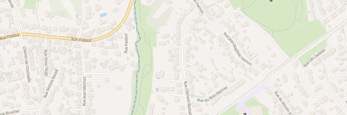 Plan du 20 Rue Clément Bachelier à Rezé