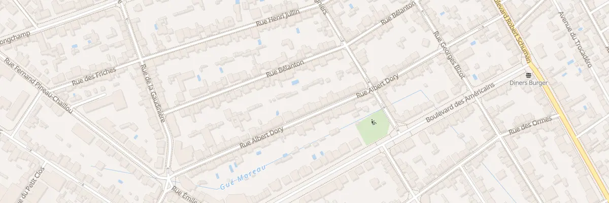 Plan du 44 Rue Albert Dory à Nantes
