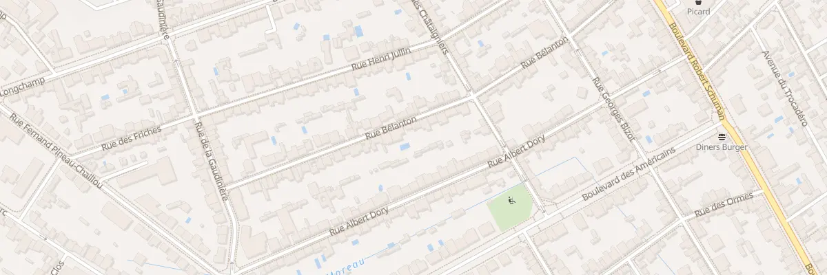Plan du 41 Rue de Bélanton à Nantes