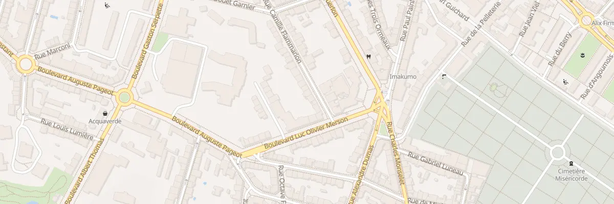 Plan du 7 Rue Camille Flammarion à Nantes