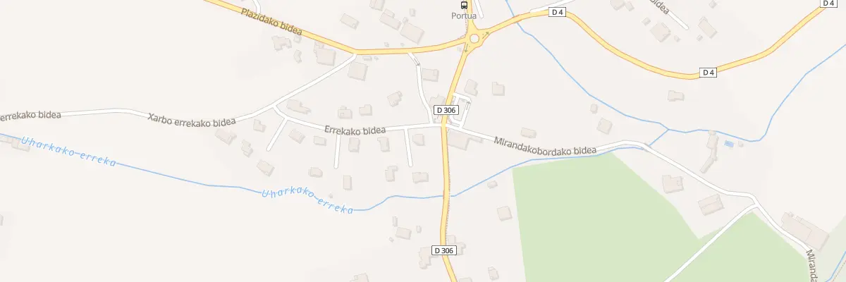 Plan du 190 Errekako bidea à Sare