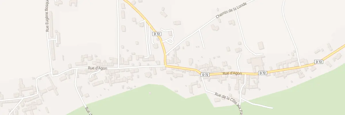 Plan du 42T Rue de la Rue d’Agon à Agon-Coutainville