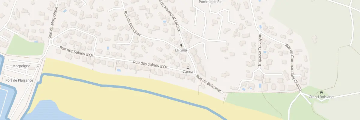 Plan du 52 Rue de boisvinet à Jard-sur-Mer