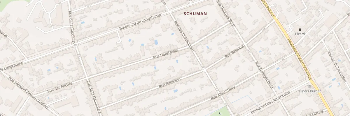 Plan du 29 Rue Henri Jullin à Nantes