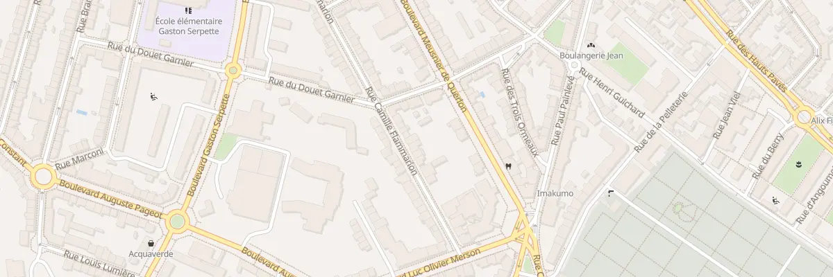 Plan du 26 Rue Camille Flammarion à Nantes