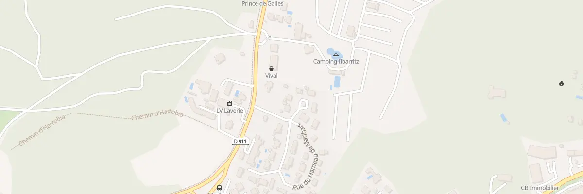 Plan du 42 Rue du Hameau de Marihart à Bidart