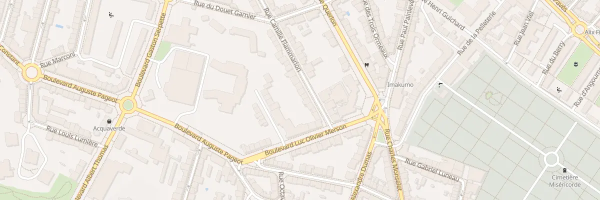 Plan du 11 Rue Camille Flammarion à Nantes