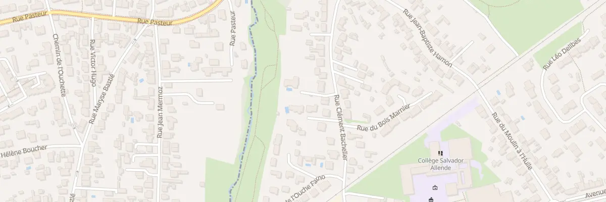 Plan du 34 Rue Clément Bachelier à Rezé