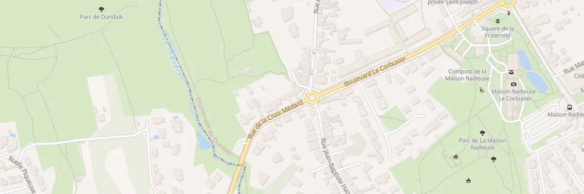 Plan du 6 Rue de la Croix Médard à Rezé