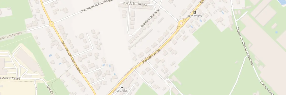 Plan du 62 Rue Jules Vallès à Bouguenais