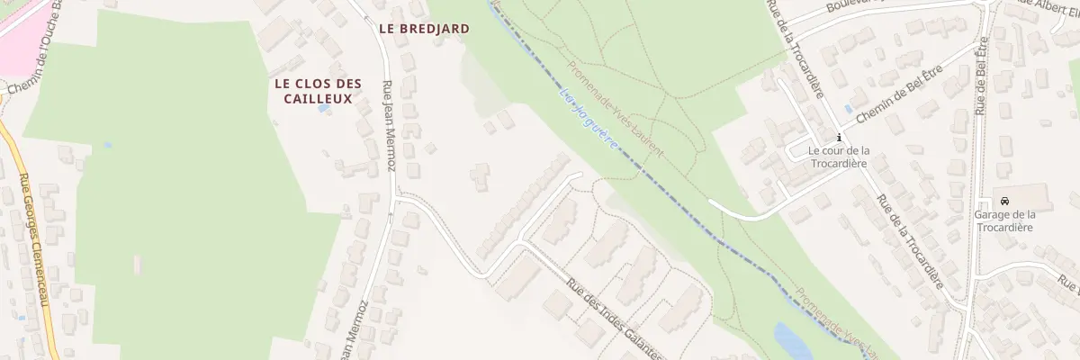 Plan du 9 All de la Jaguère à Bouguenais