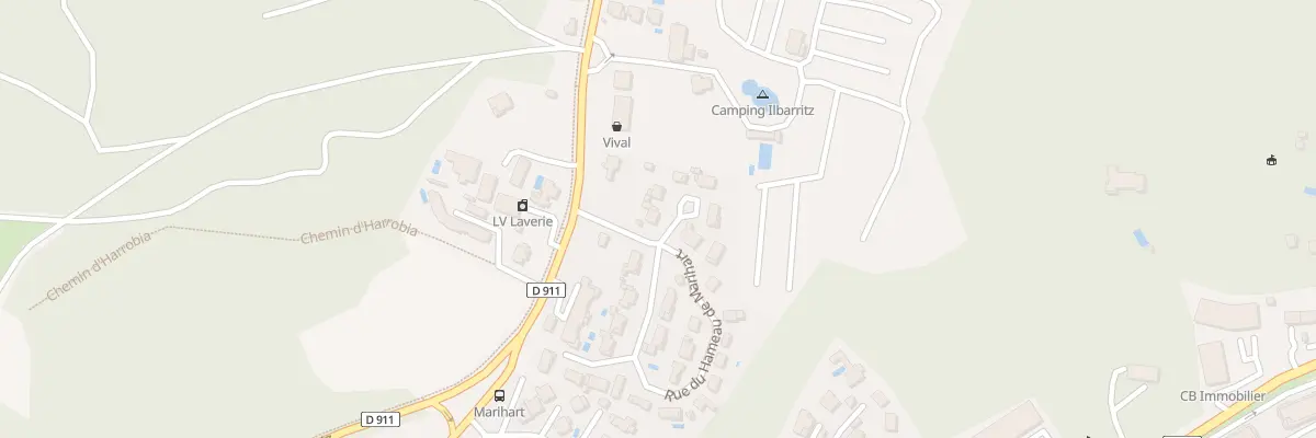 Plan du 44 Voie Hameau de Marihart à Bidart
