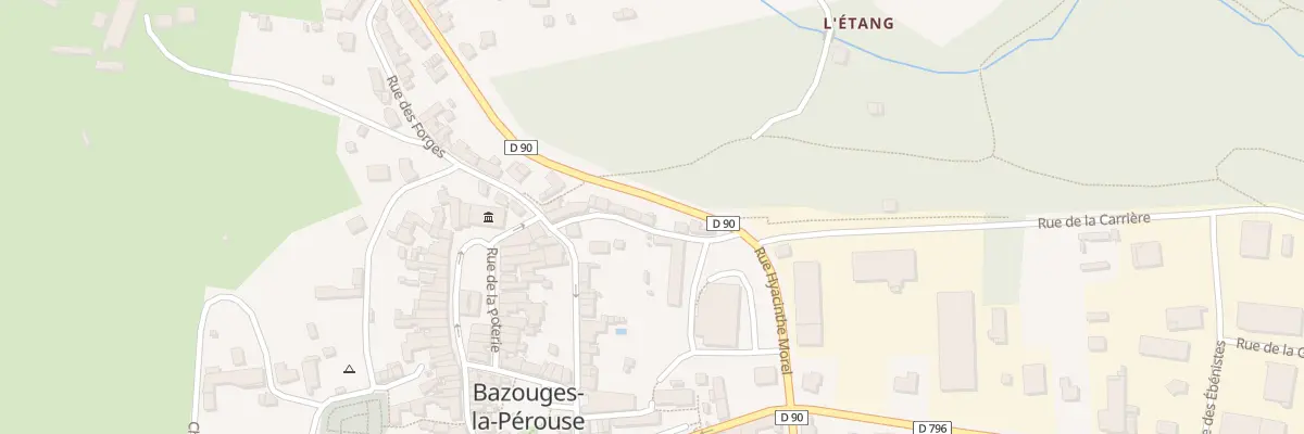 Plan du 7 Rue de La Vallée à Bazouges-la-Pérouse