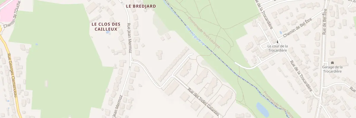 Plan du 7 All de la Jaguère à Bouguenais