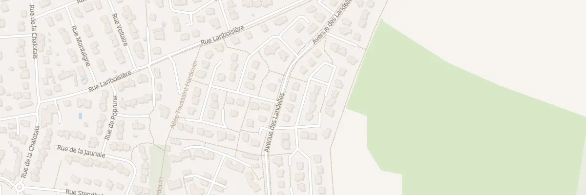 Plan du 5 Rue Anjela Duval à Thorigné-Fouillard