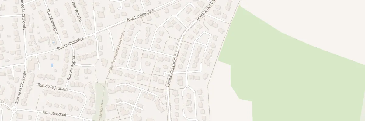 Plan du 3 Rue Anjela Duval à Thorigné-Fouillard
