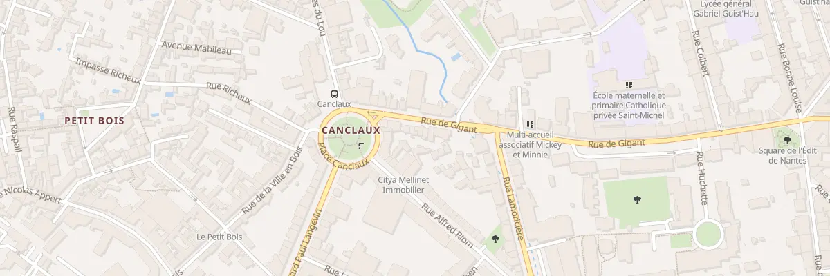 Plan du 33 Rue de Gigant à Nantes