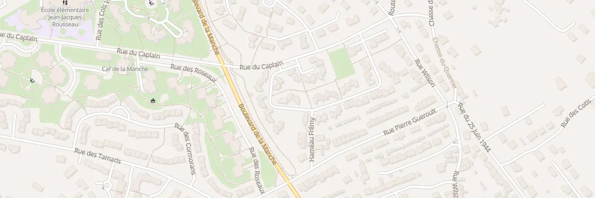 Plan du 212 Rue des Bengalis à Cherbourg-en-Cotentin