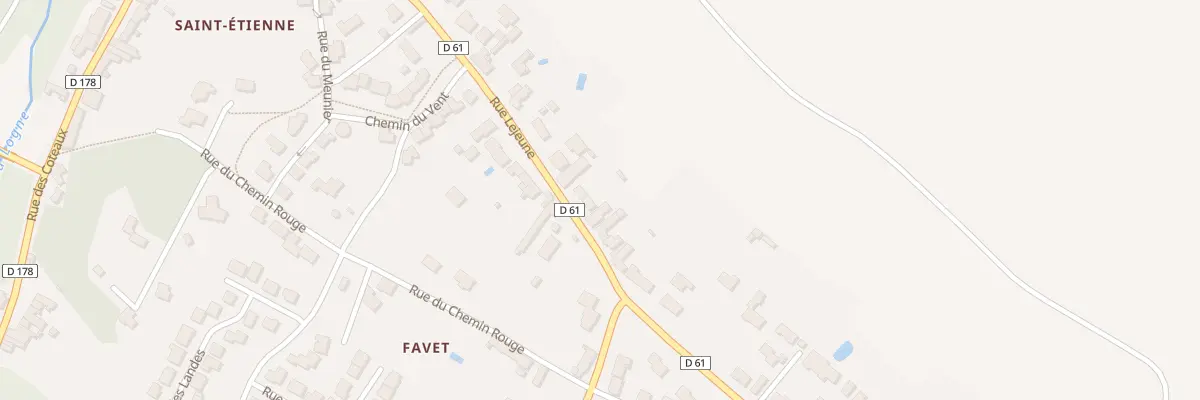 Plan du 33 Rue lejeune à Corcoué-sur-Logne