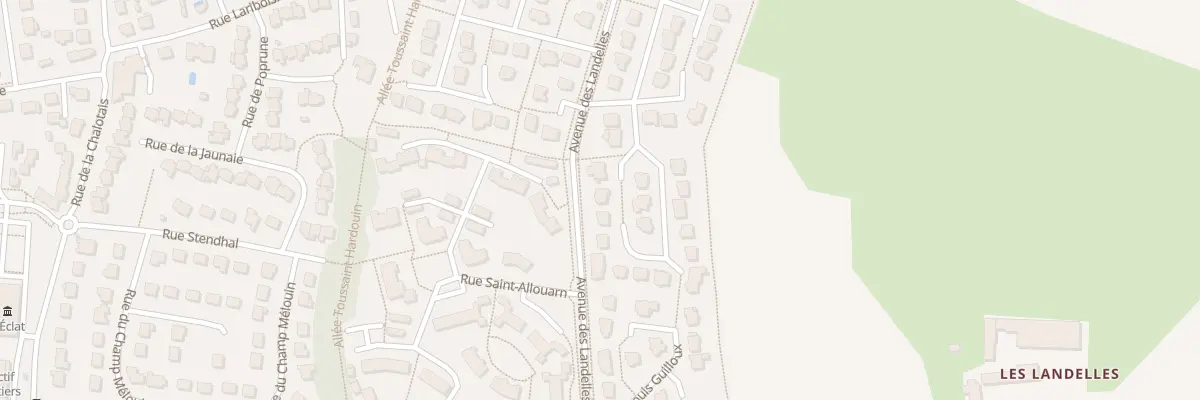 Plan du 8 Rue Marie Tromel à Thorigné-Fouillard
