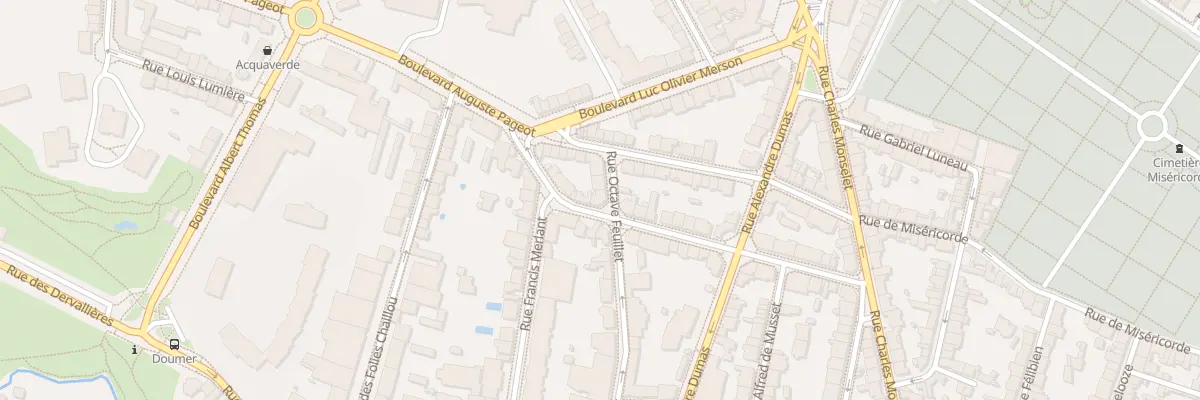 Plan du 36 Rue George Sand à Nantes