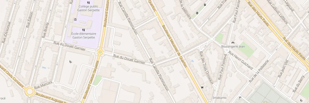 Plan du 42 Rue Camille Flammarion à Nantes