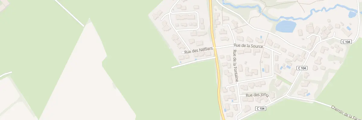 Plan du 9 Rue des néfliers à Landeronde