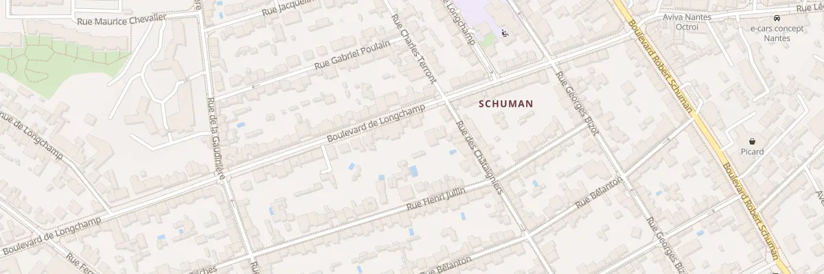 Plan du 41 Bd de Longchamp à Nantes