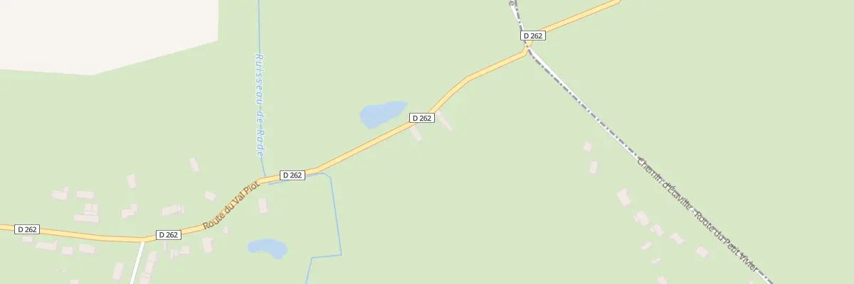 Plan du 42 Rte du Val Piot à Sottevast