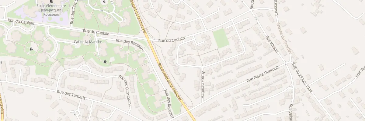 Plan du 236 Rue des Bengalis à Cherbourg-en-Cotentin