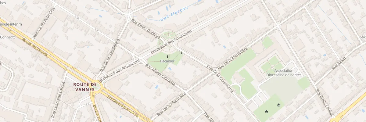 Plan du 59 Rue de la Gourmette à Nantes