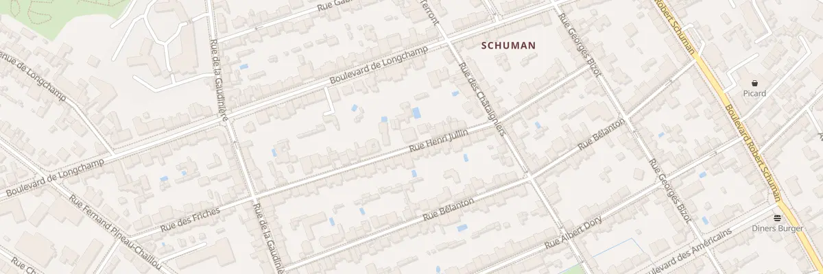 Plan du 36 Rue Henri Jullin à Nantes
