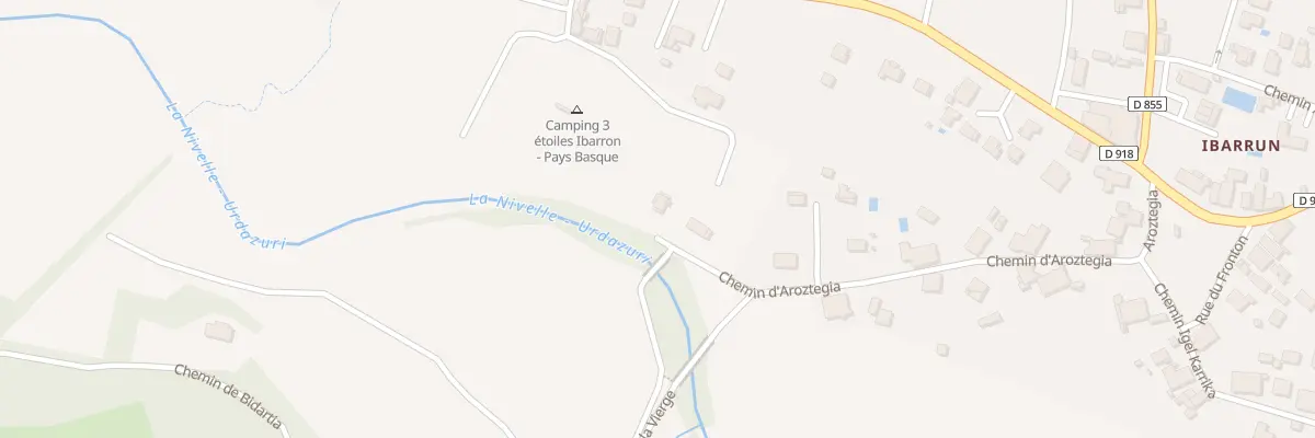 Plan du 448 Che d’Aroztegia à Saint-Pée-sur-Nivelle