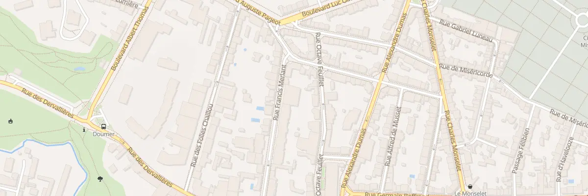 Plan du 14 Rue Francis Merlant à Nantes