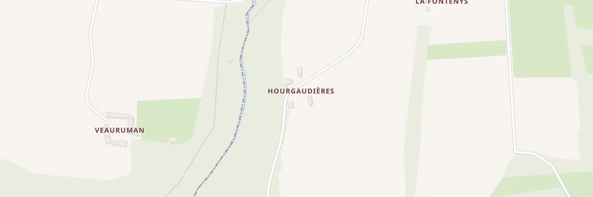 Plan du 9000 Vallee des Hourgaudieres à Vieux-Viel