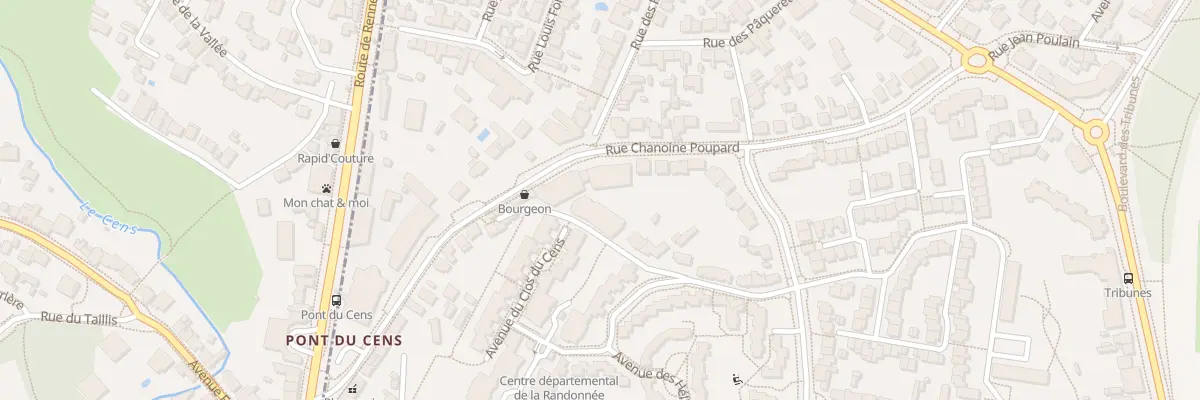 Plan du 34B Rue Chanoine Poupard à Nantes